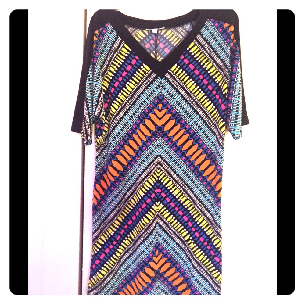 Tribal print dress